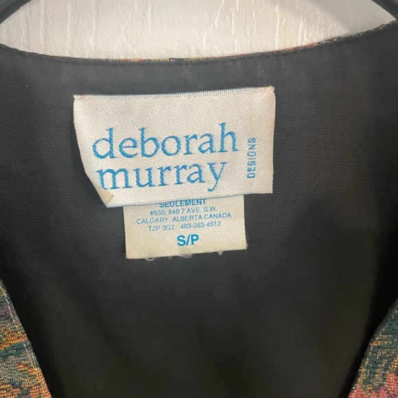 Deborah Murray Embroidered Women’s Vintage Vest - Picture 4 of 5